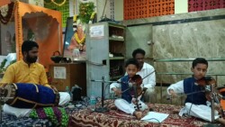 Violin concert by JJ Brothers at Sripada Srivallabha Mahasamsthanam, Pithapuram
